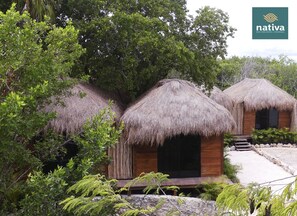 Standard Cabin, 1 Double Bed (Bungalow) | In-room safe, iron/ironing board, free WiFi, bed sheets - Nativa Hotel Tulum (Tulum)