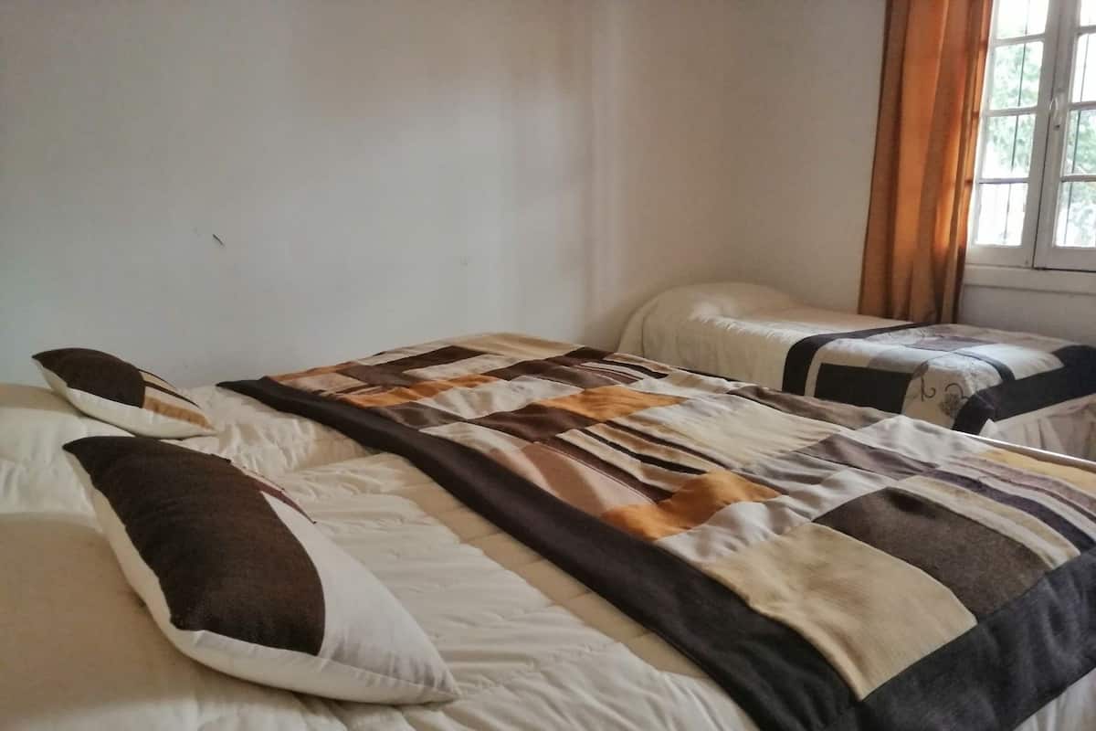 Hypo-allergenic bedding, individually decorated, individually furnished