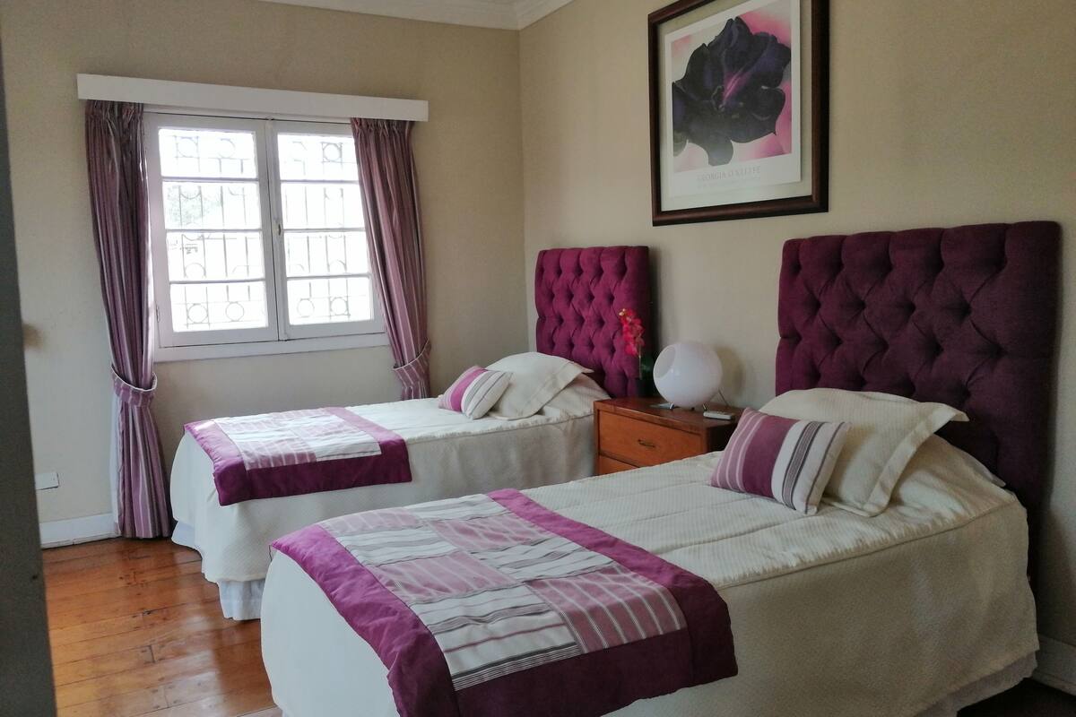 Hypo-allergenic bedding available, laptop workspace, soundproofing