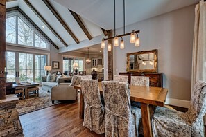 Dining - Mount Lori Hillside Retreat: 1-Level Luxury w/ Screen Porch, Stone Patio, Garage (Highlands)