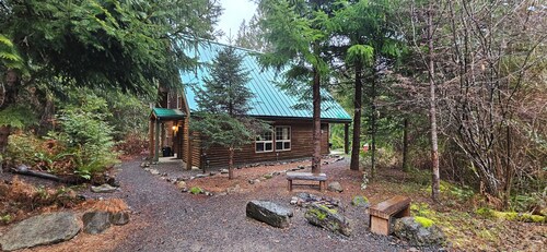 The Adams Chalet perfect for family or friends. Pet-friendly, Hot tub, WIFI, AC