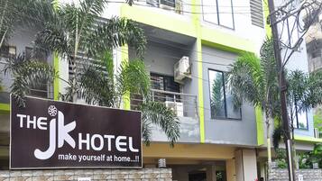 Entrée de l’hébergement