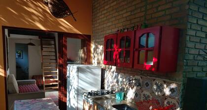 Beautiful little chalet near the beach in the Itamambuca gated community with complete security.
