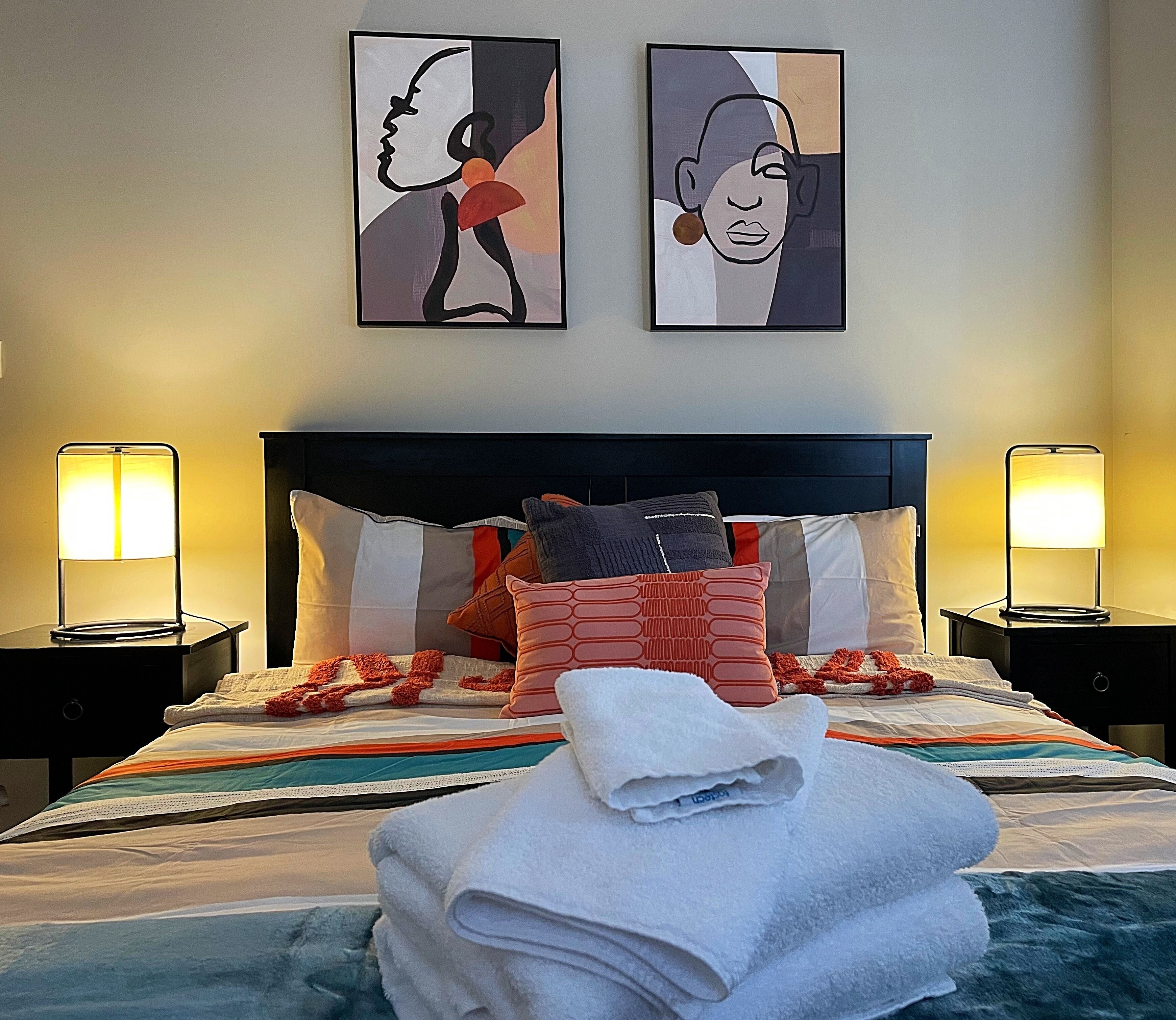 Superior Double Room | Premium bedding, individually decorated, desk, laptop workspace