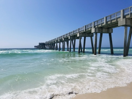 Beautiful Beachfront condo overlooking the white sandy beach Edgewater Tower III