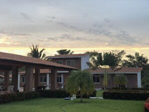 Façade de l’hébergement