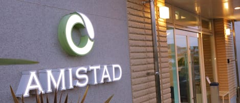 EntrĂ©e de lâhĂ©bergement