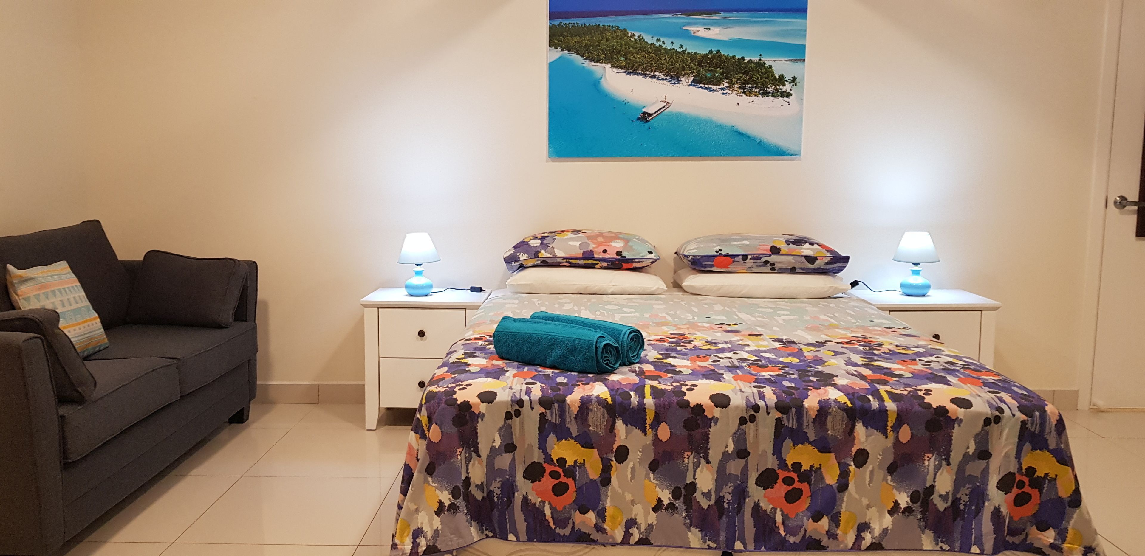 3 habitaciones y caja de seguridad en la habitación 