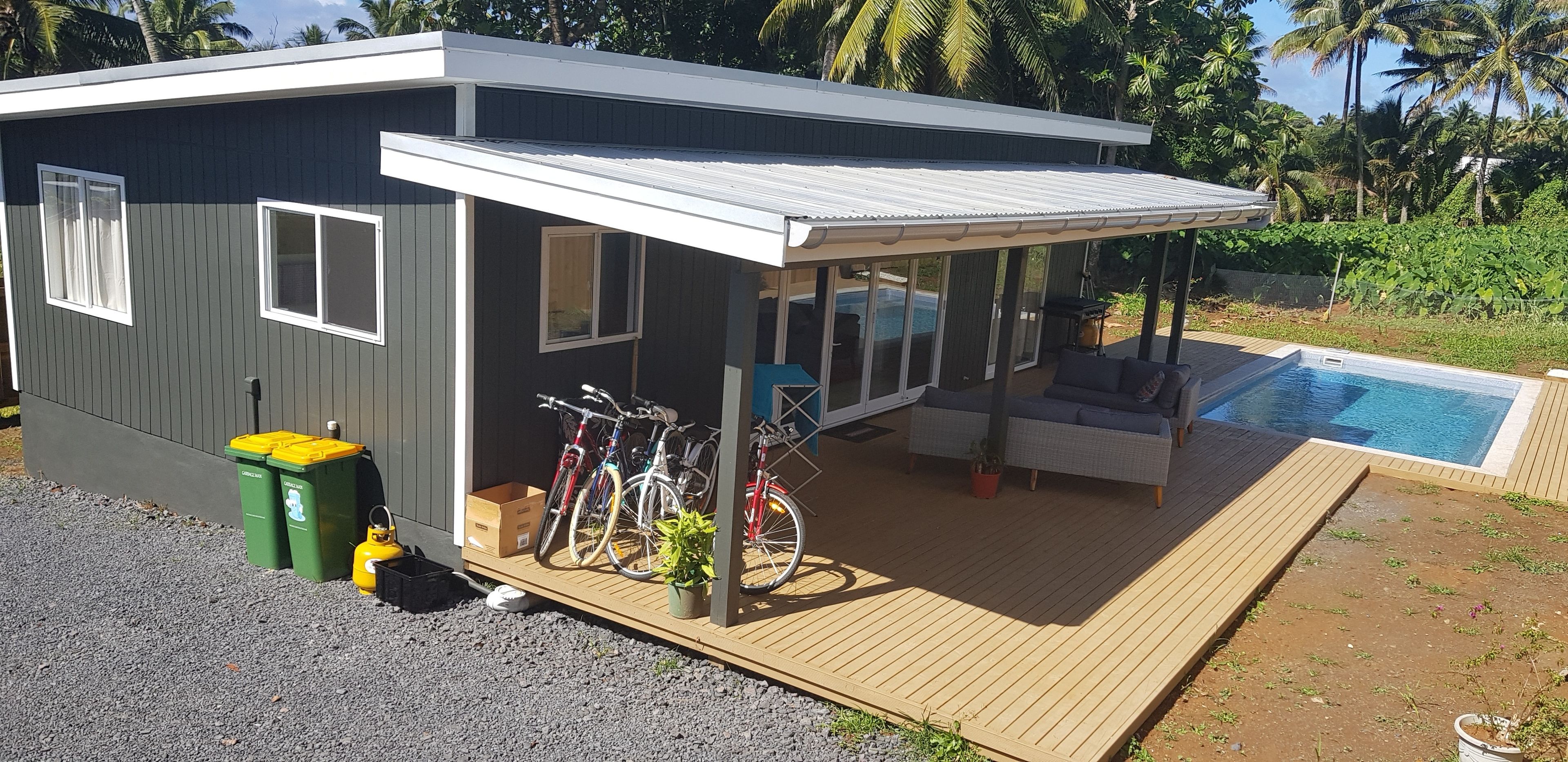 Fachada de la propiedad