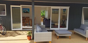 Villa, 2 Bedrooms, Mountain View | Balcony view - Te Etu Villa (Rarotonga)