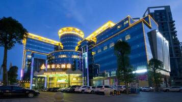 Front of property – evening/night