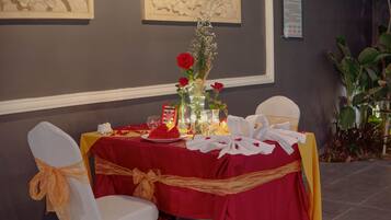 Opções para refeição para casais