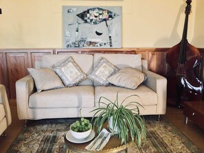 TV connectée, cheminée