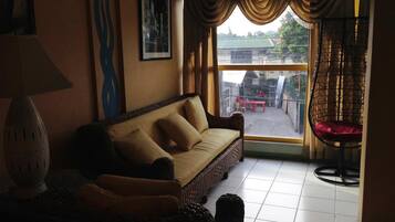 Sala de estar en el lobby