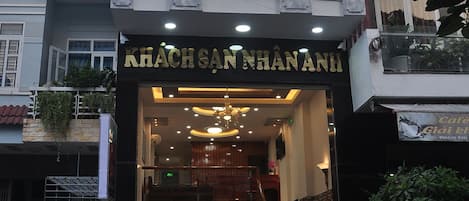 Majoituspaikan julkisivu