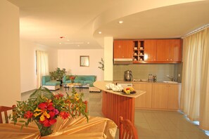 Vila Keluarga, pemandangan kebun | Area keluarga | TV LCD