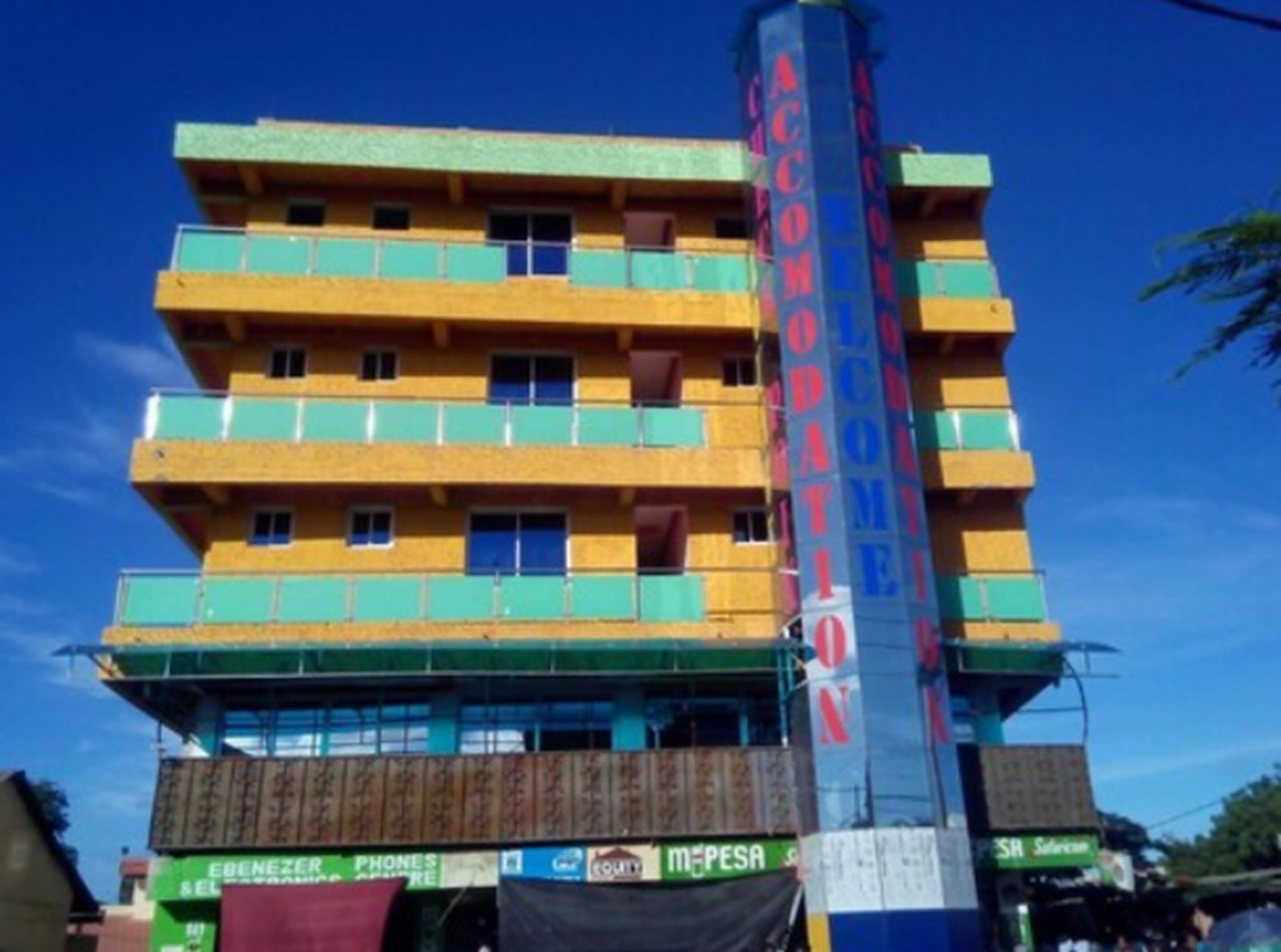 Fachada de la propiedad