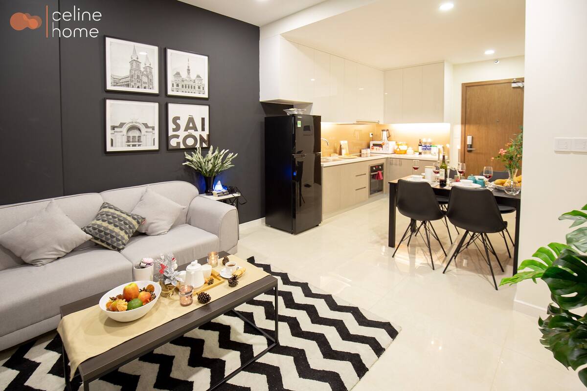 Apartment, 2 Bedrooms (A1102) | Living area | LCD TV