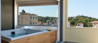Acropolis View Luxury Apartment - Adults Only