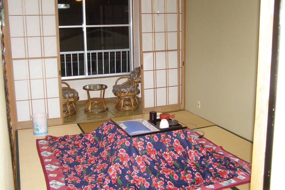 Japanese Style Room for 1 Guest | Down comforters, in-room safe, WiFi (free)