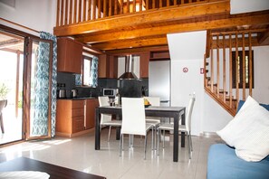 Villa, 2 Bedrooms | Private kitchen | Full-size fridge, microwave, oven, stovetop