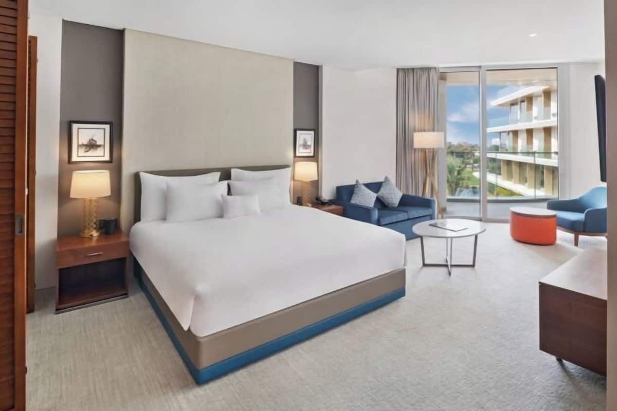 Ropa de cama de alta calidad, edredón y minibar