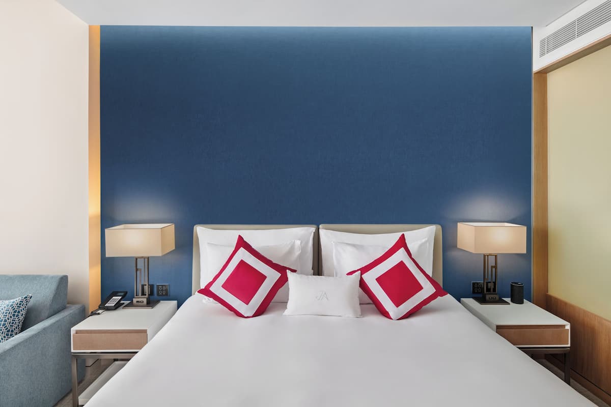 1 dormitorio, ropa de cama de alta calidad, edredones de plumas