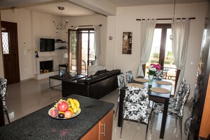 Villa, 4 Bedrooms, Private Pool | Living area - Villa Artemis (Kefalonia)