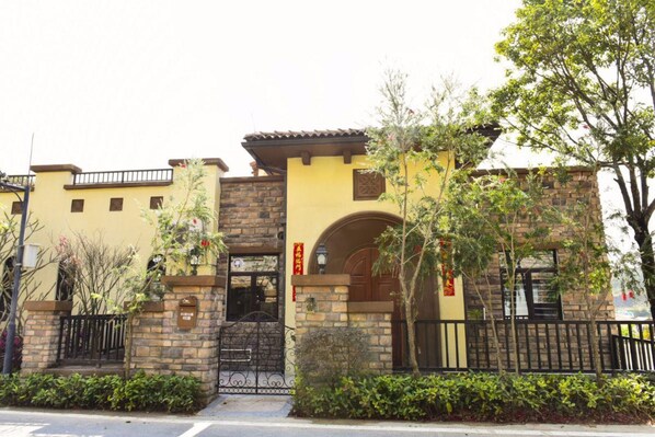 Fassade der Unterkunft