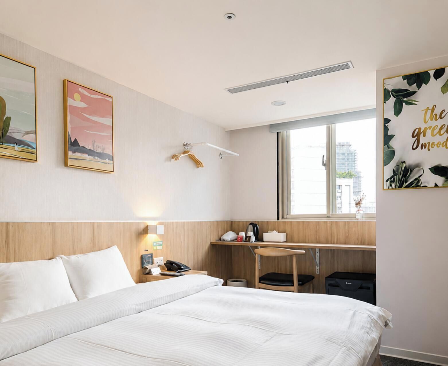 Standard Double Room, City View | Premium bedding, down comforters, desk, laptop workspace