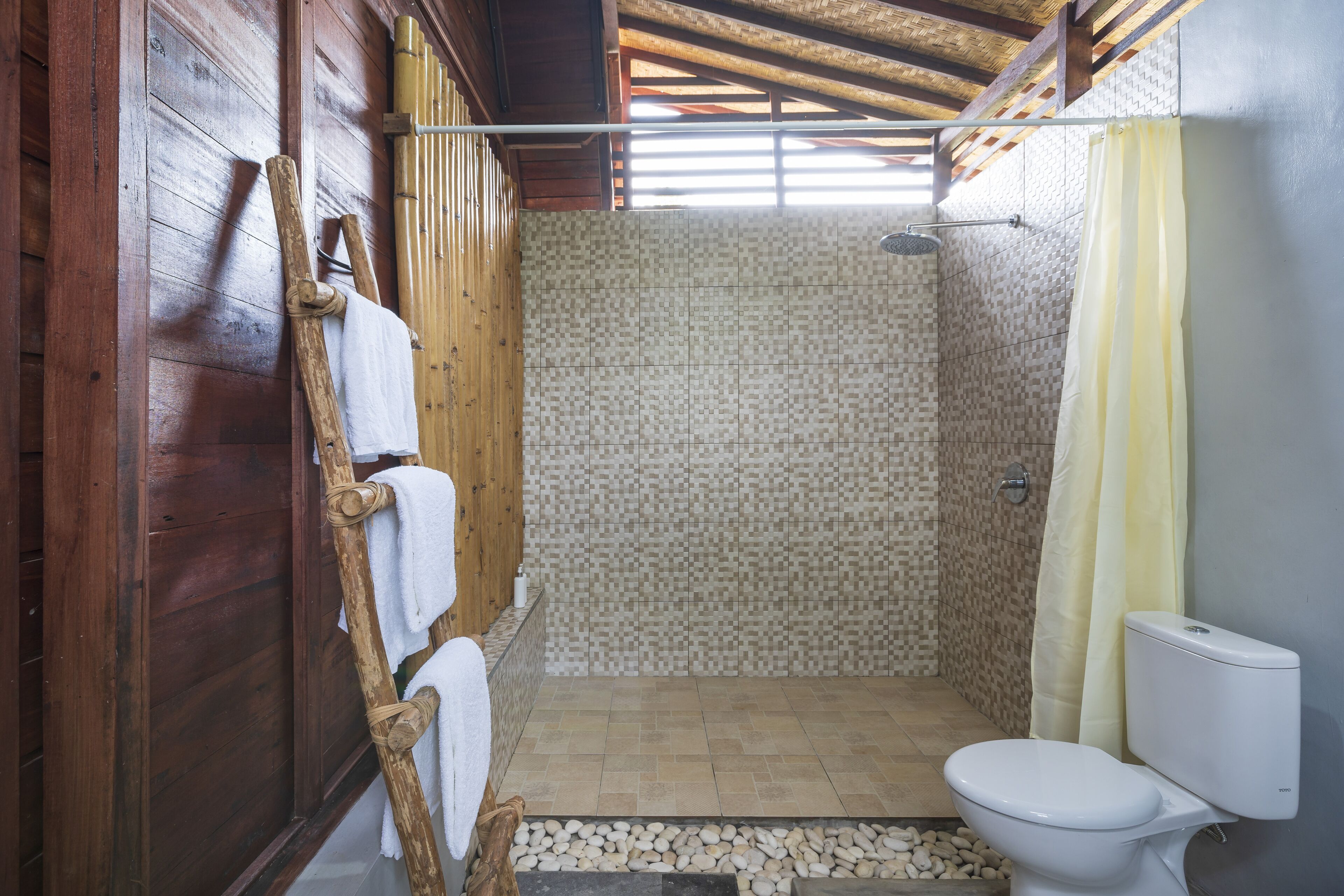 deluxe double room, sea view | bathroom shower