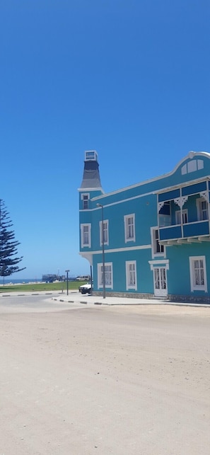 Voorkant van accommodatie