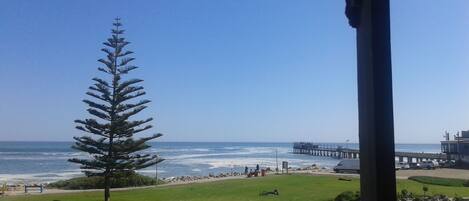 Lägenhet - 2 sovrum - utsikt mot stranden - mot vattnet (Cottage 19) | Balkong