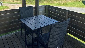 Cabin, Resort View (Lillebo) | Terrace/patio
