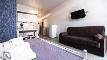 Apartment | Schreibtisch, Bügeleisen/Bügelbrett, Babybetten, kostenloses WLAN