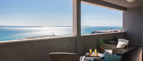 舒適公寓, 多張床, 海景 | 海灘/海景