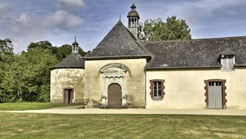 Overnatningsstedets facade