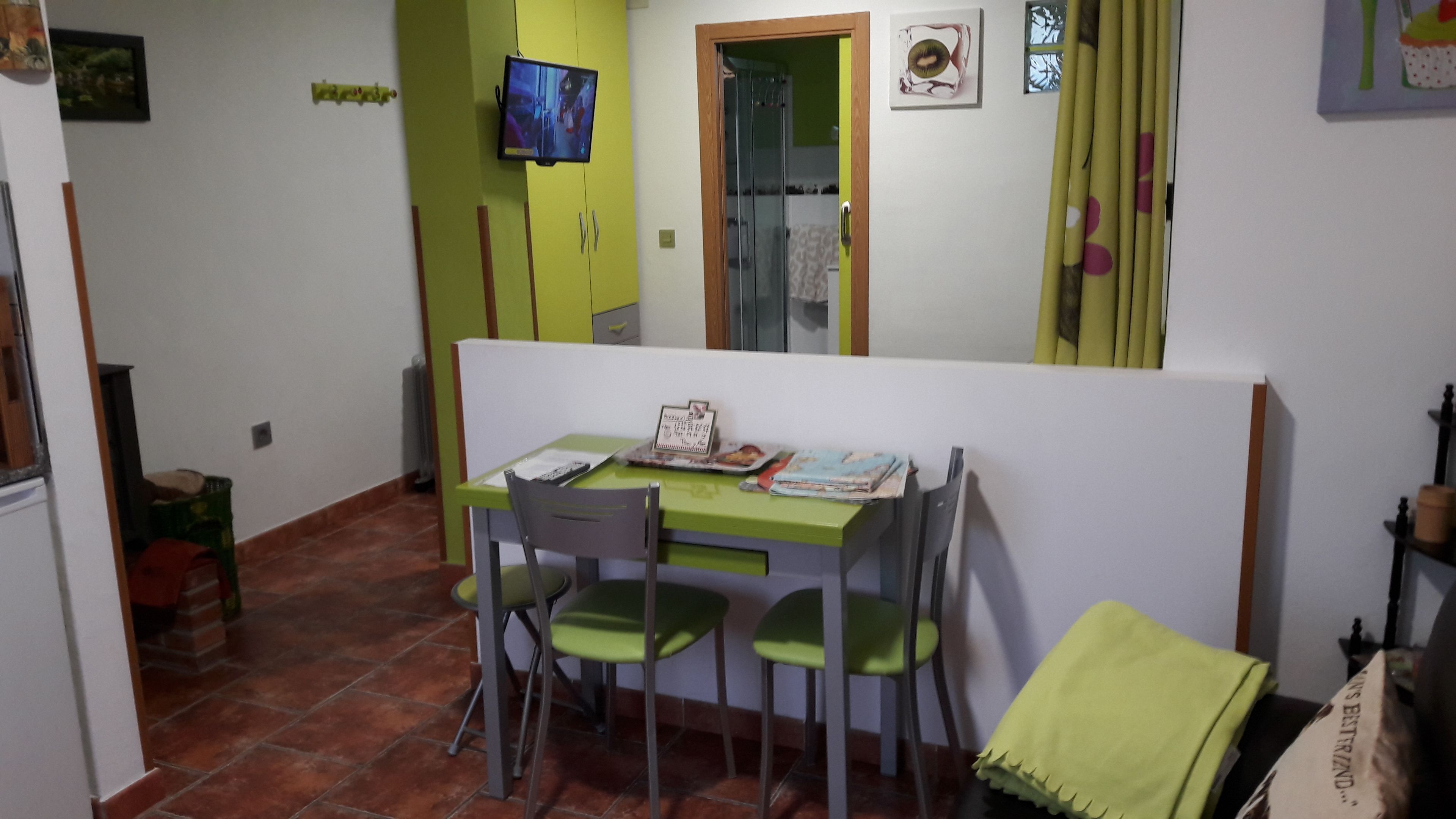 Studio, Terrace, Sea View | Living area | Flat-screen TV, fireplace