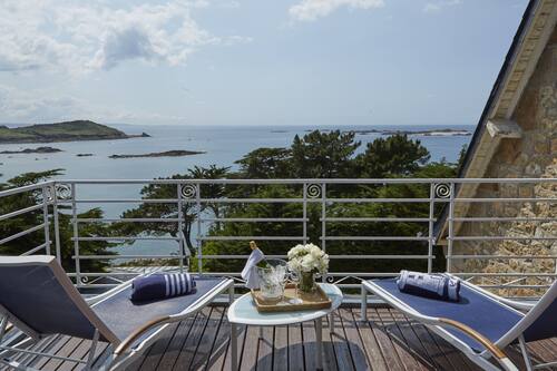 Deluxe Double or Twin Room, Ocean View | Terrace/patio
