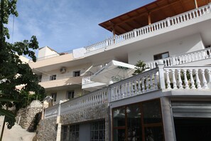 Fassade der Unterkunft