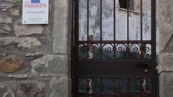 Entrada de la propiedad