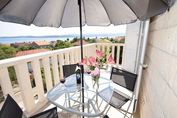 Vue depuis le balcon