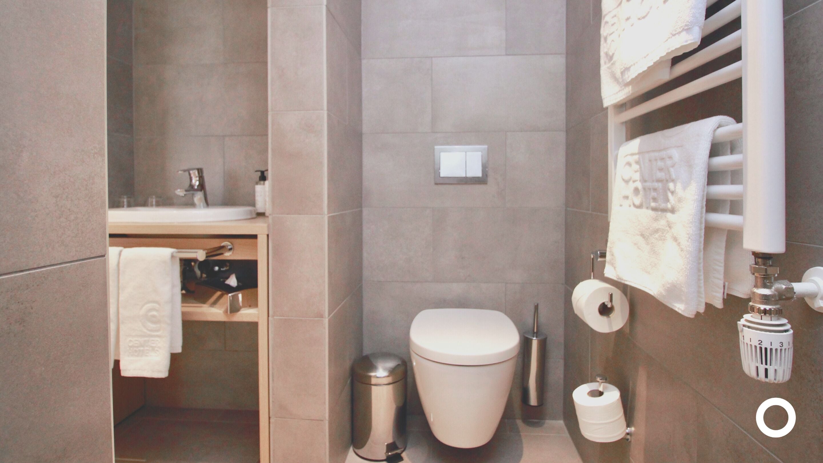 standard double or twin room | bathroom | eco-friendly toiletries, hair dryer, towels, soap