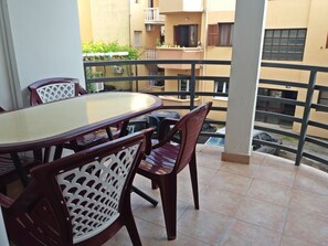 Economy Apartment, City View | Terrace/patio