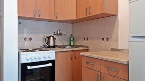 Economy Apartment, City View | Private kitchen - One Bedroom Apartment Gordana (Budva)