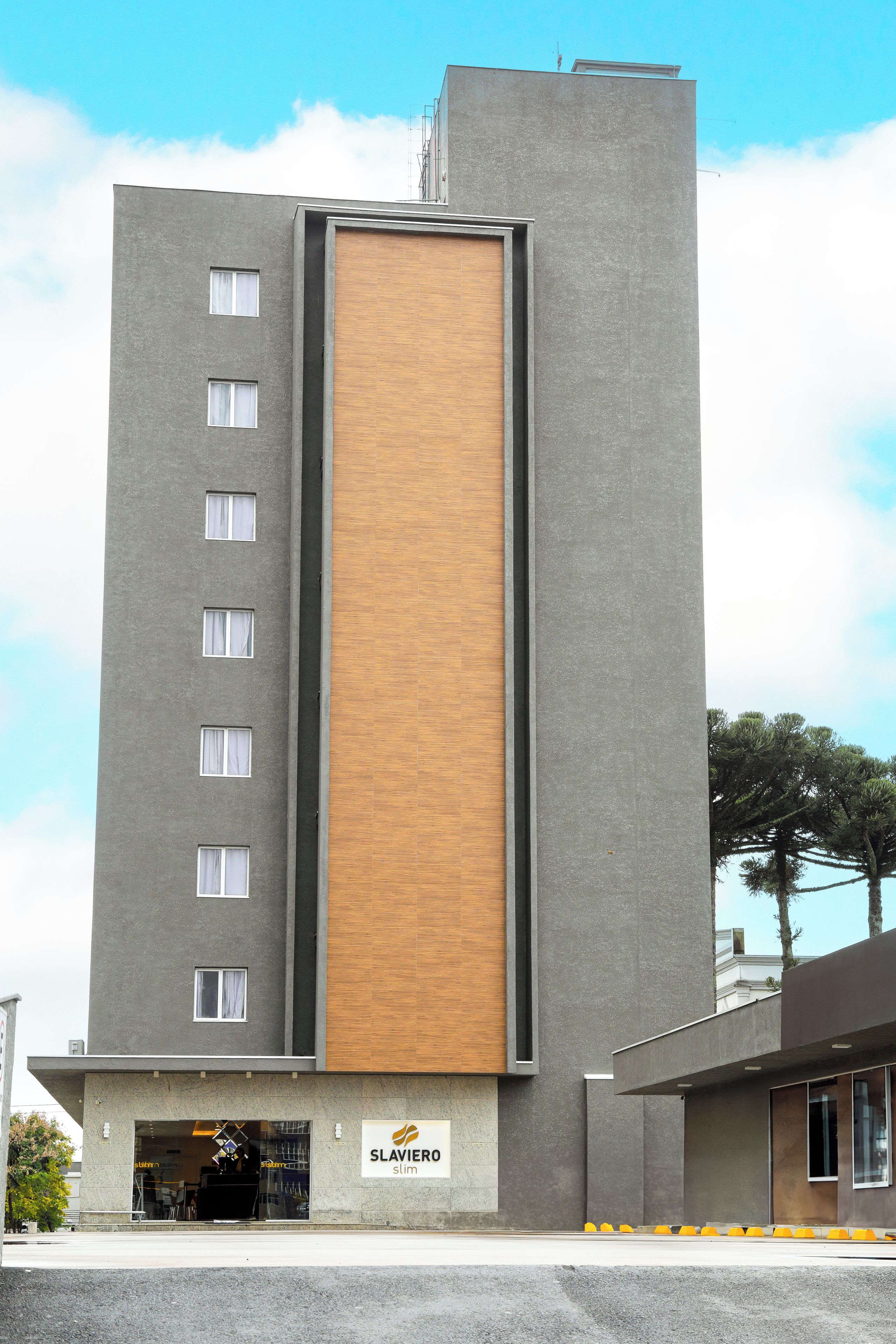 Façana frontal de l'allotjament