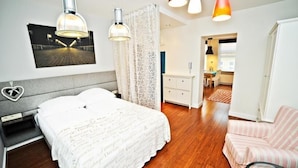 Superior Apartment, 1 Bedroom | Living area - Grand Apartments - Aviator (Sopot)