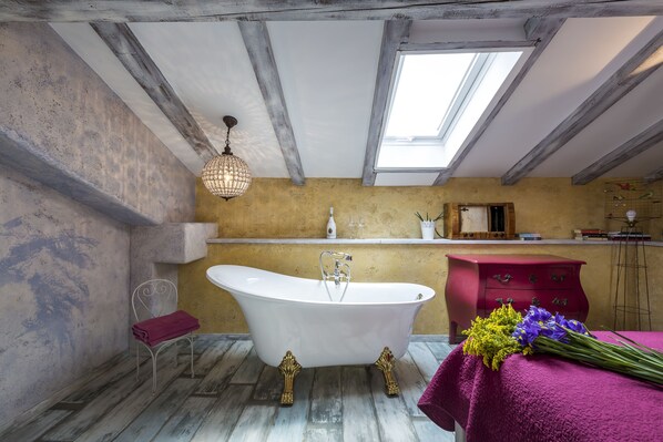 아파트, 침실 1개 | 전신 욕조