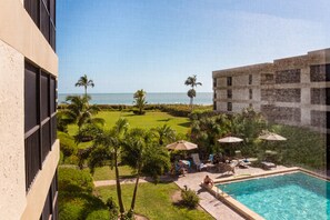 Condo, 2 Bedrooms | Beach/ocean view - Kings Crown 210 (Sanibel)