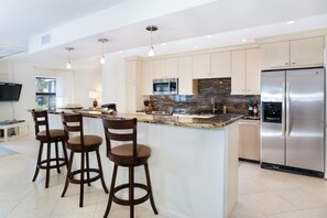 Condo, 2 Bedrooms | Private kitchen - Kings Crown 210 (Sanibel)